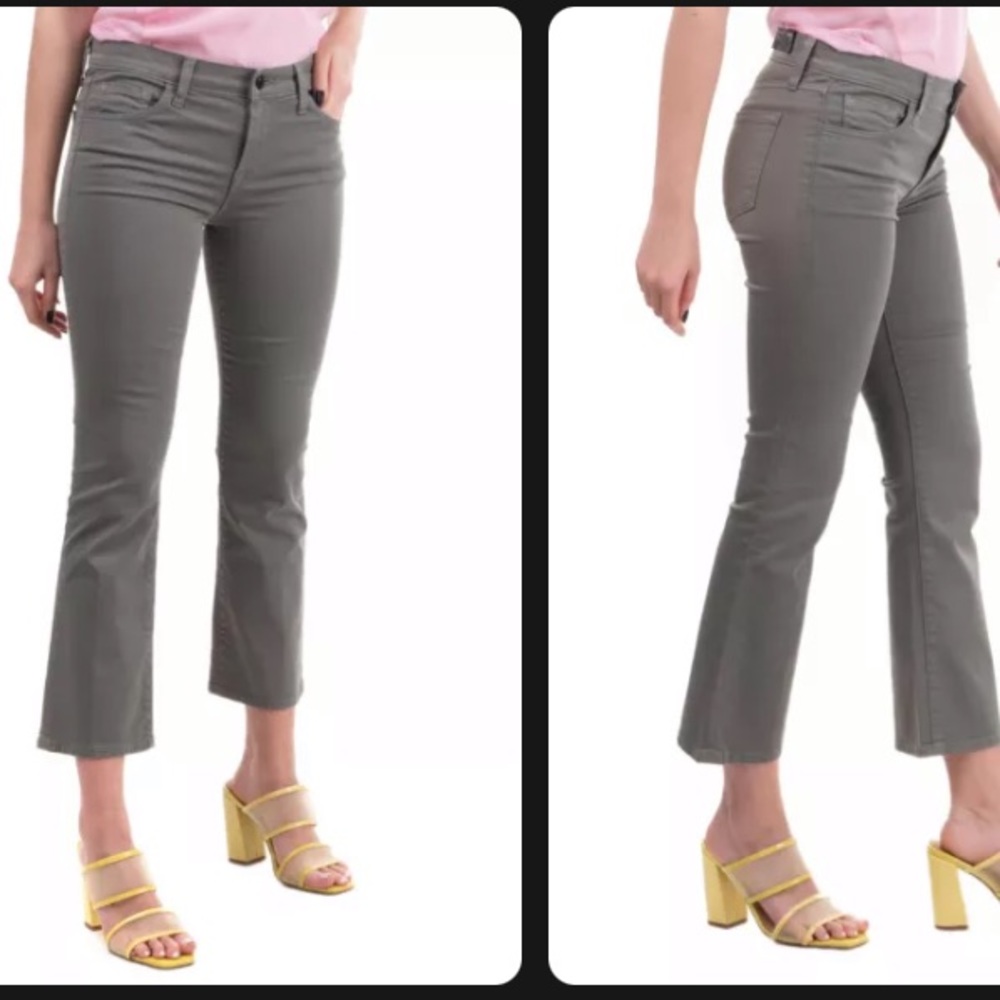 J BRAND Joan Green High Rise Cropped Pants 28 NWT - Picture 6 of 6